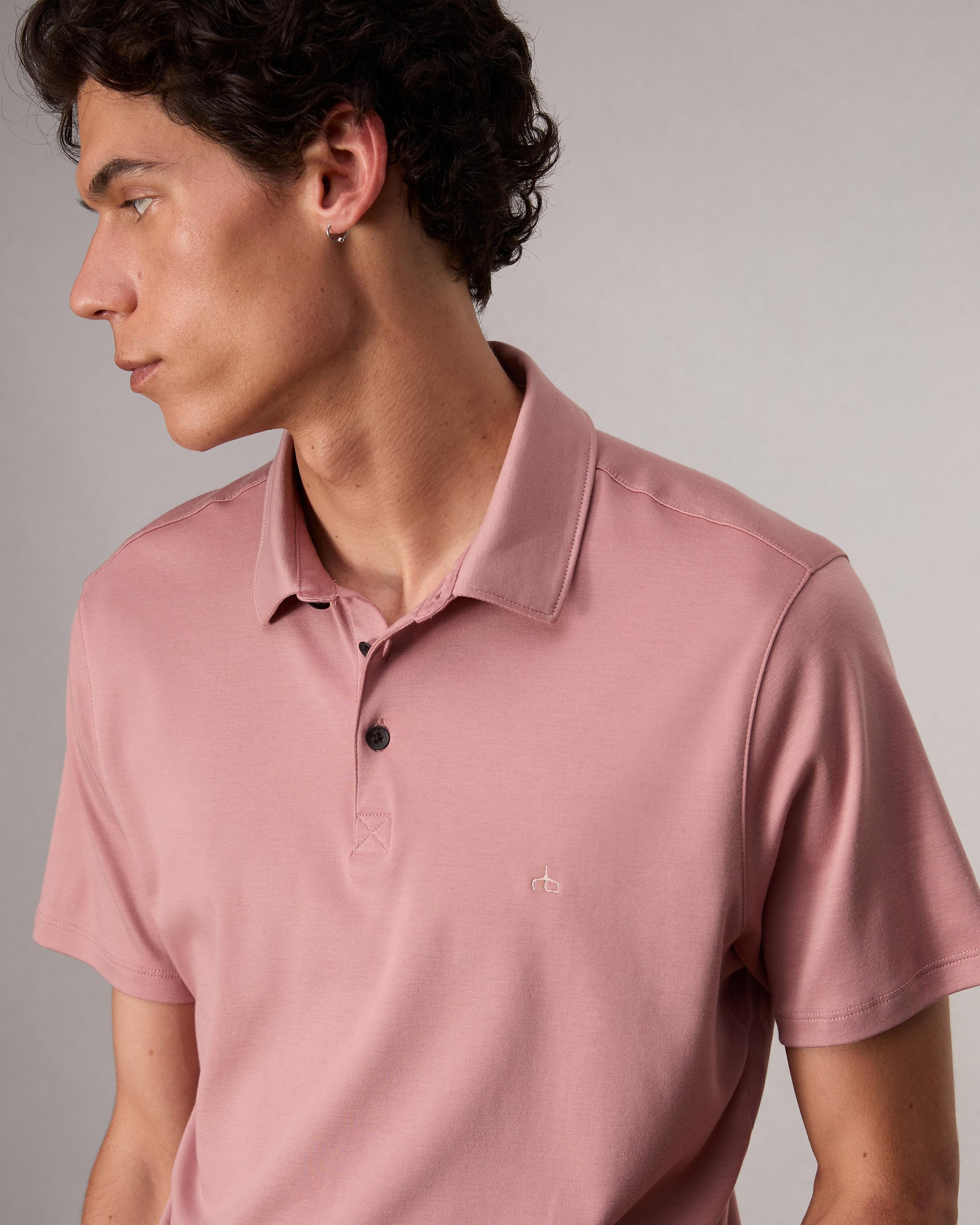 Pima Cotton Polo Shirt - 6