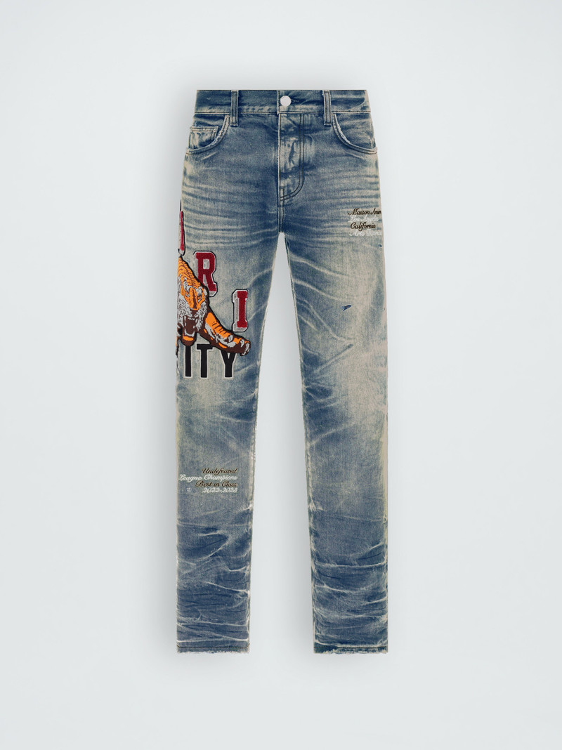 VARSITY TIGER STRAIGHT JEAN - 1
