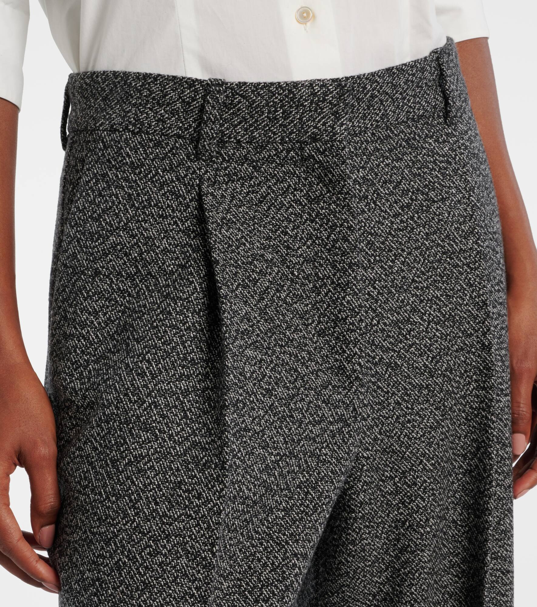 Mikkela cashmere and wool straight pants - 4