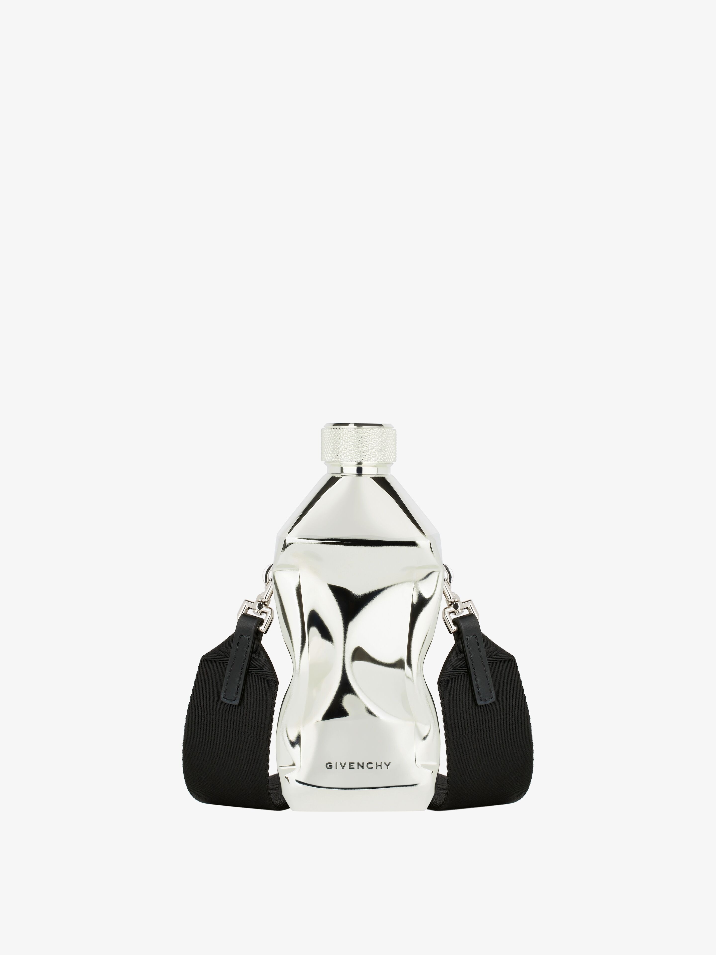GIVENCHY 4G CRUSHED FLASK IN METAL WITH STRAP - 1