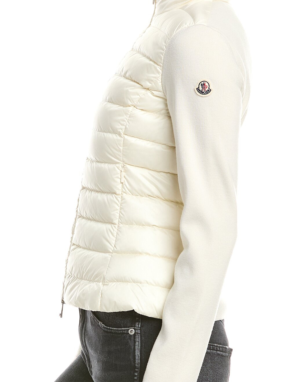 Moncler Wool-Blend Zip-Up Cardigan - 4