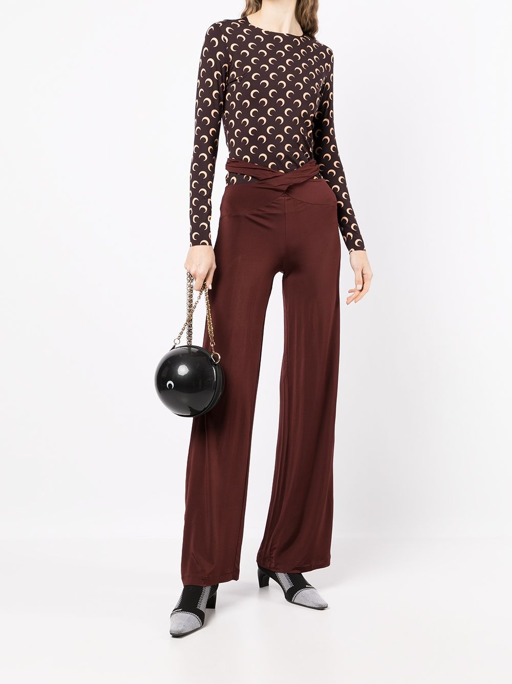 Cross-Waist Fluid trousers - 2