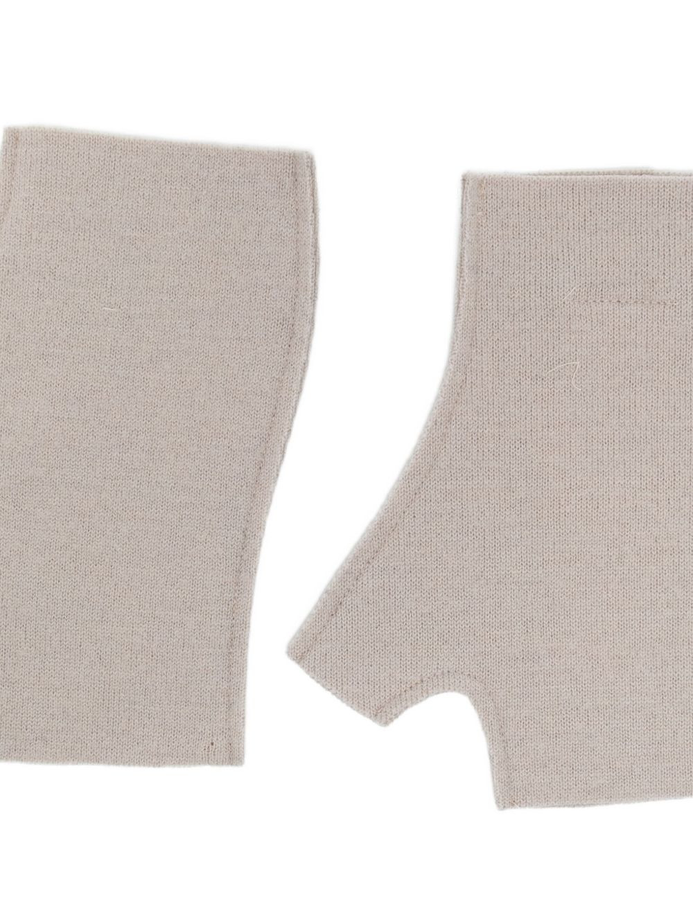 logo-patch gloves - 3