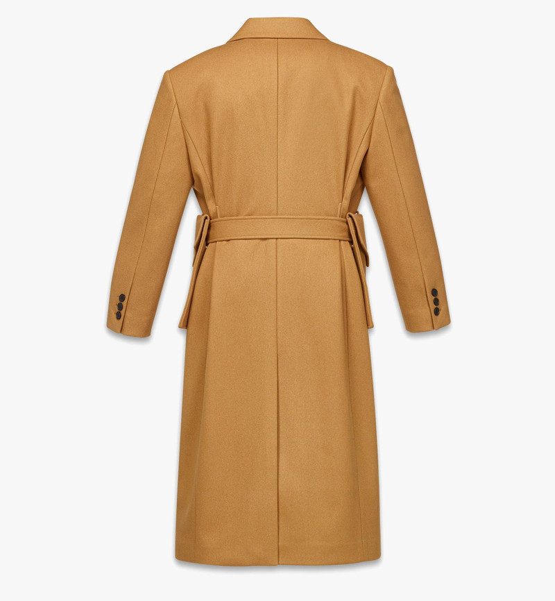 Wool-Cashmere Coat w/ Pocket Belt 3