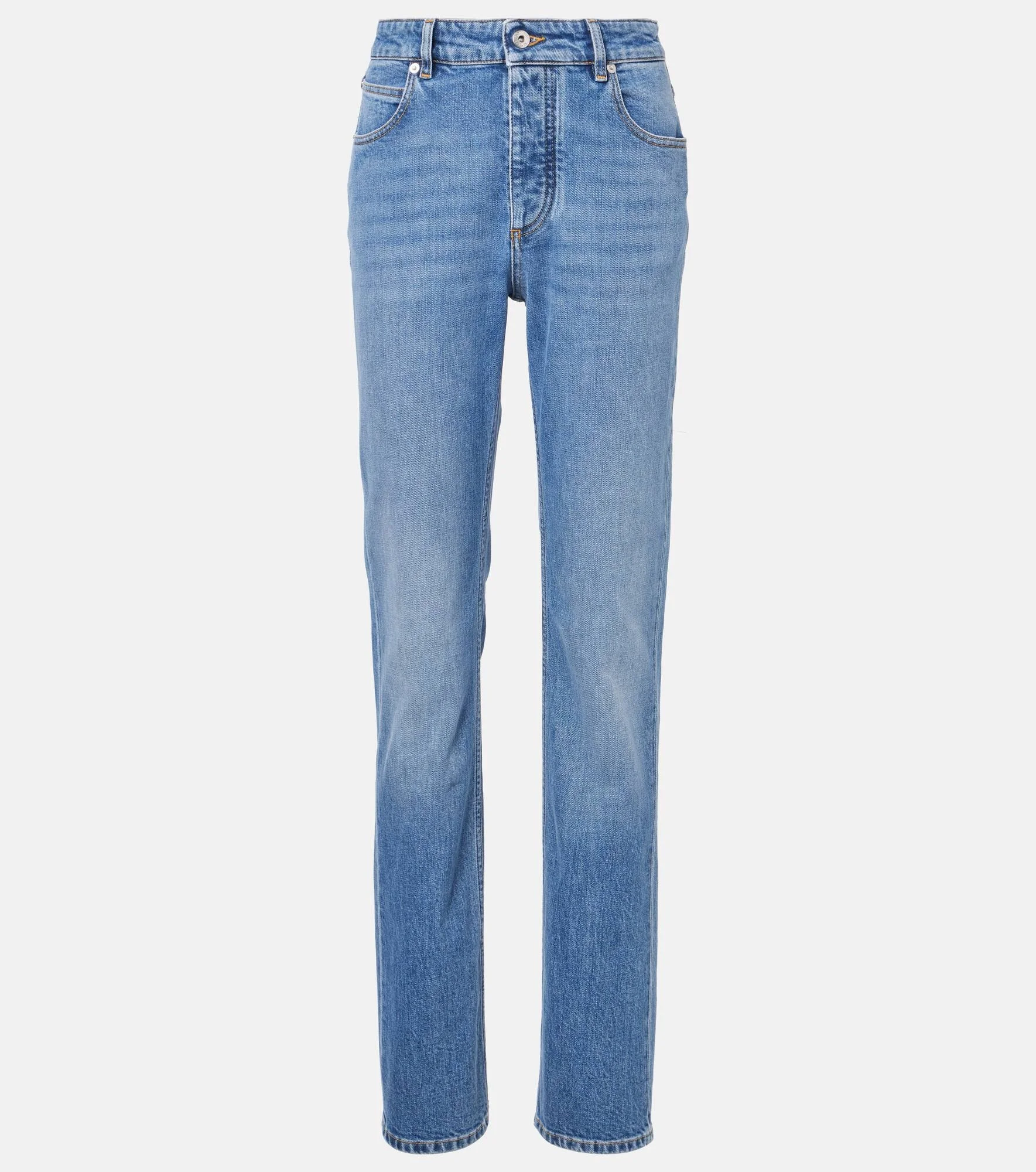 Mid-rise slim jeans - 1