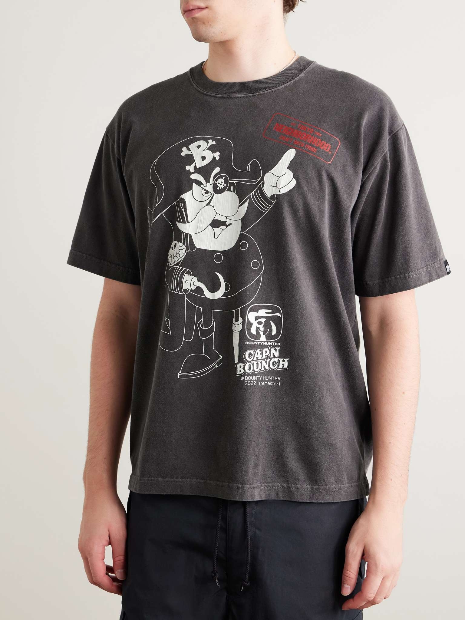 + Bounty Hunter Printed Cotton-Jersey T-Shirt - 3