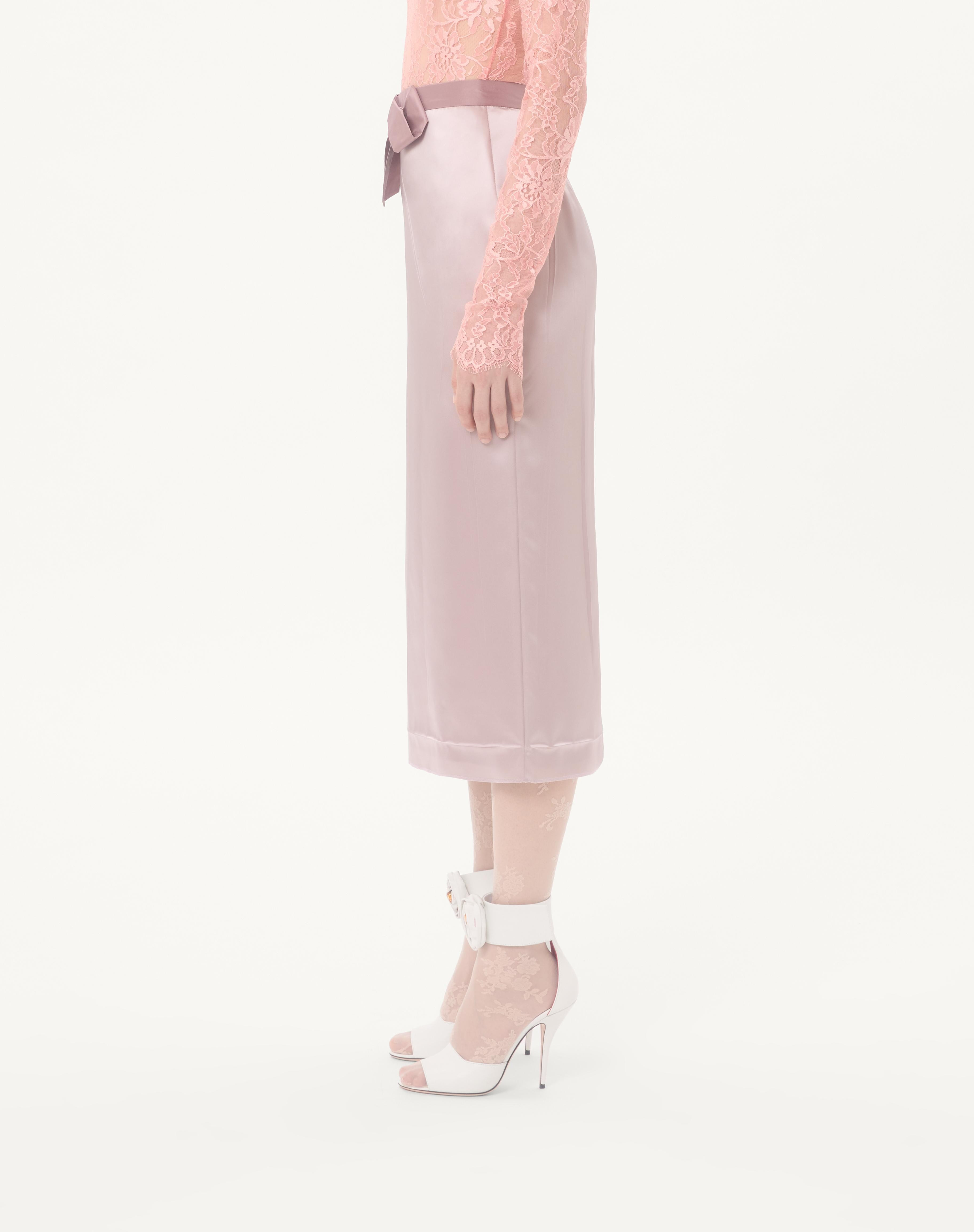 SATIN SKIRT - 4