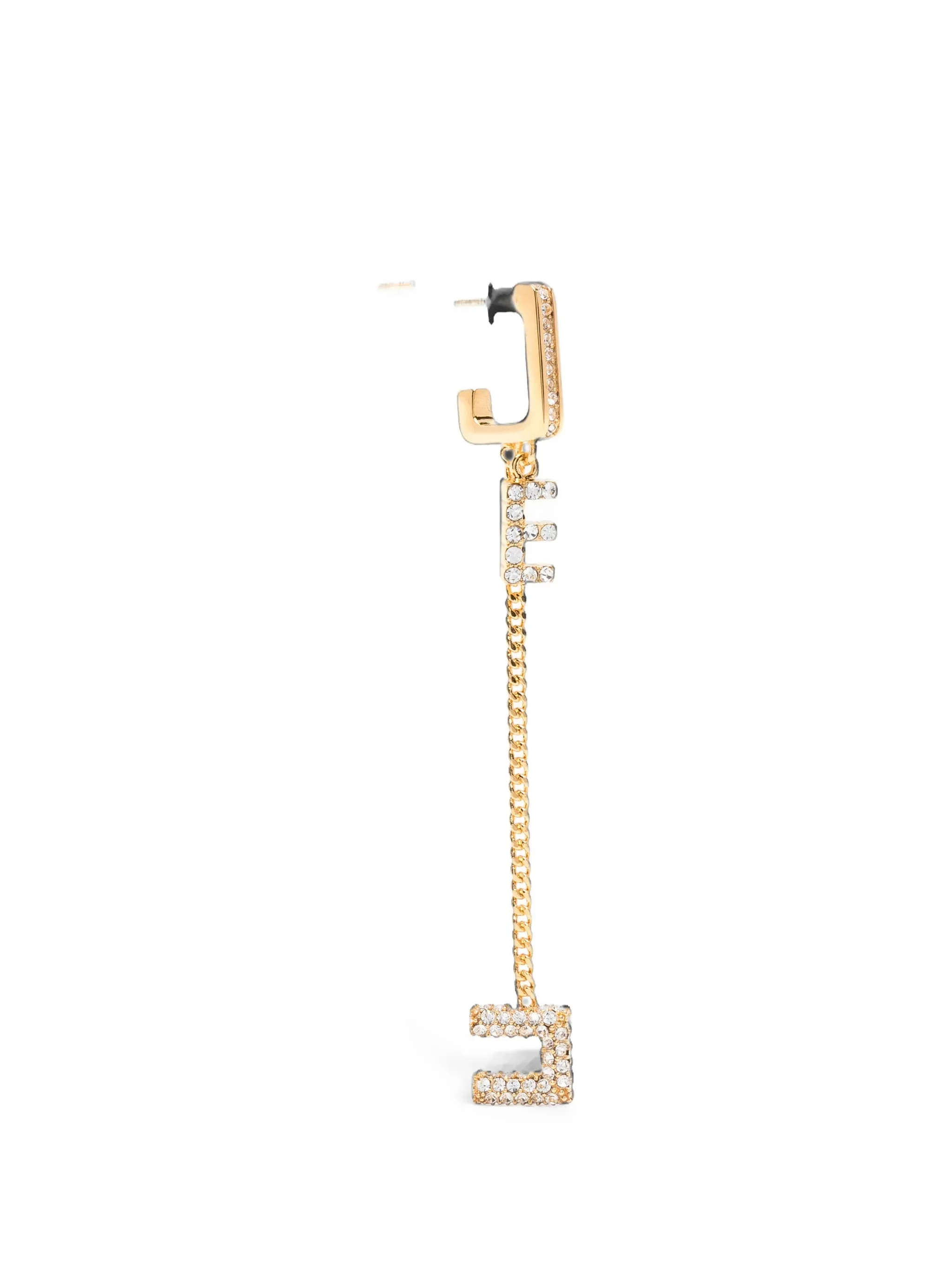 Elisabetta Franchi Crystal-embellished Drop Earrings - 1