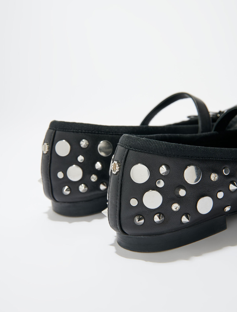 Studded ballet flats 6