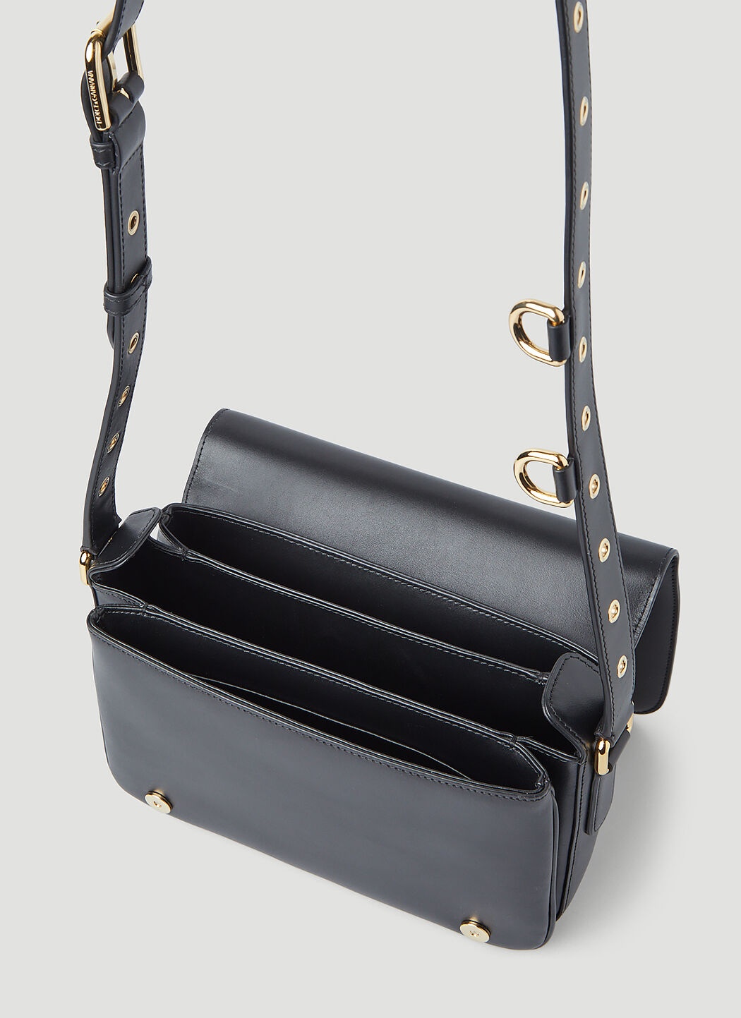 Logo Plaque Shoulder Bag - 5