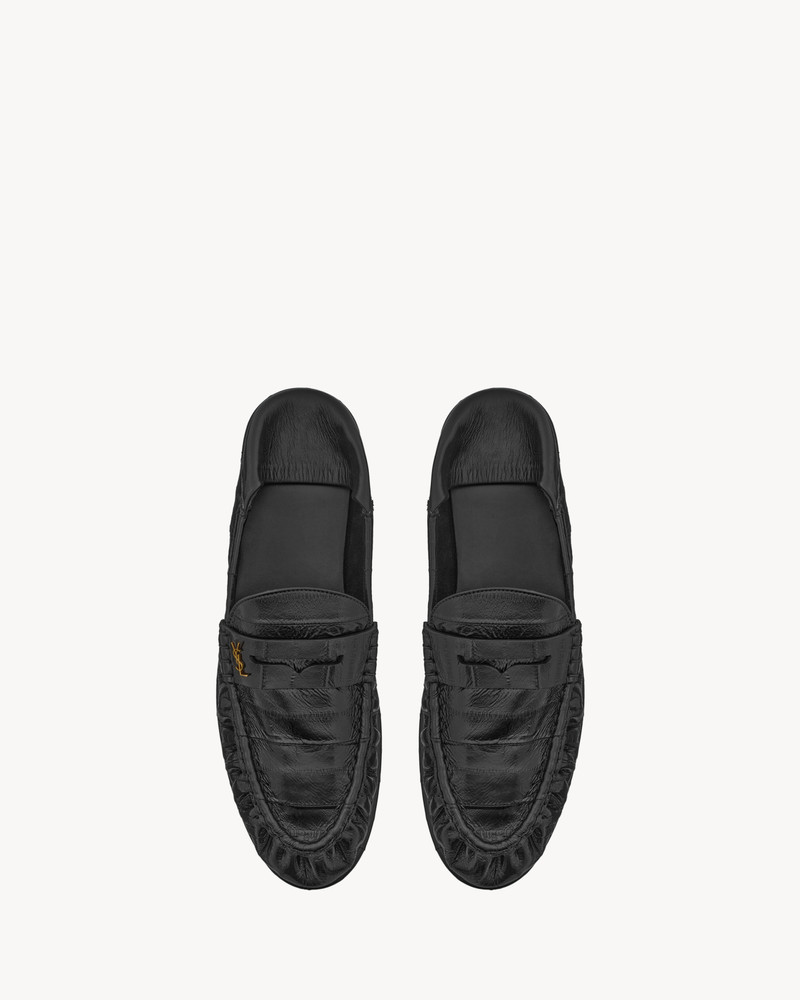 SAINT LAURENT LE LOAFER FOLDABLE IN EEL outlook