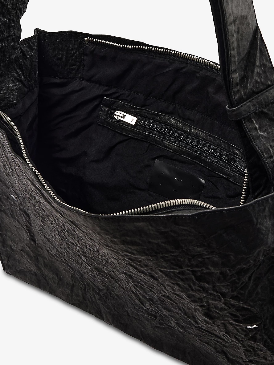 Armada Waxed Cotton Tote Bag - 5