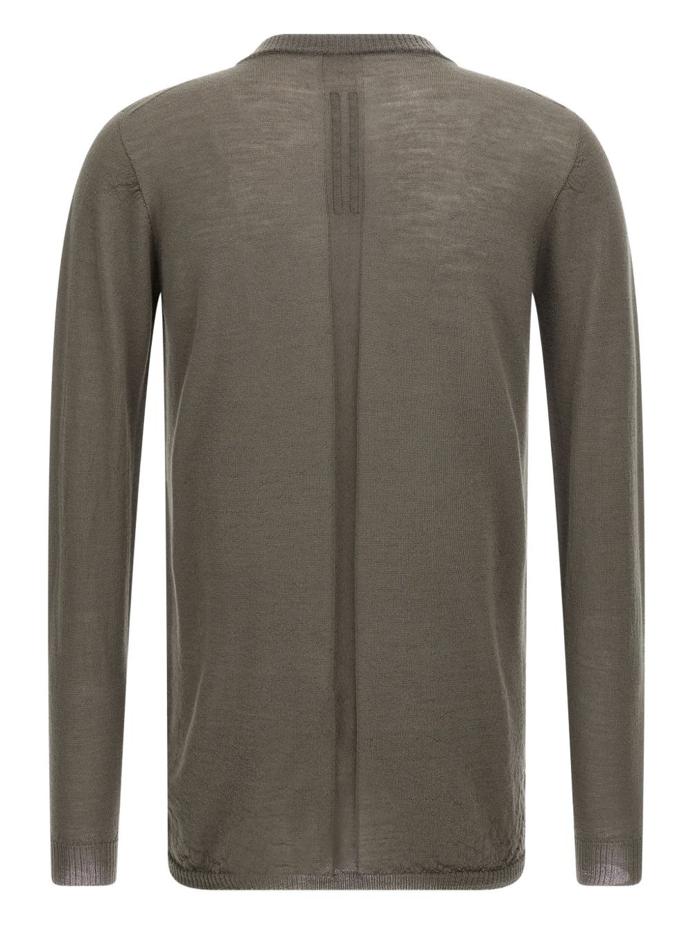 ribbed crew-neck sweater - 2