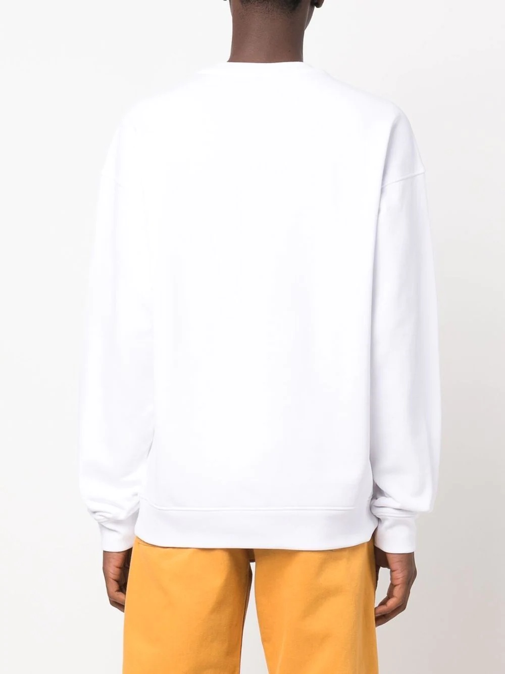 logo-print crew-neck sweatshirt - 4