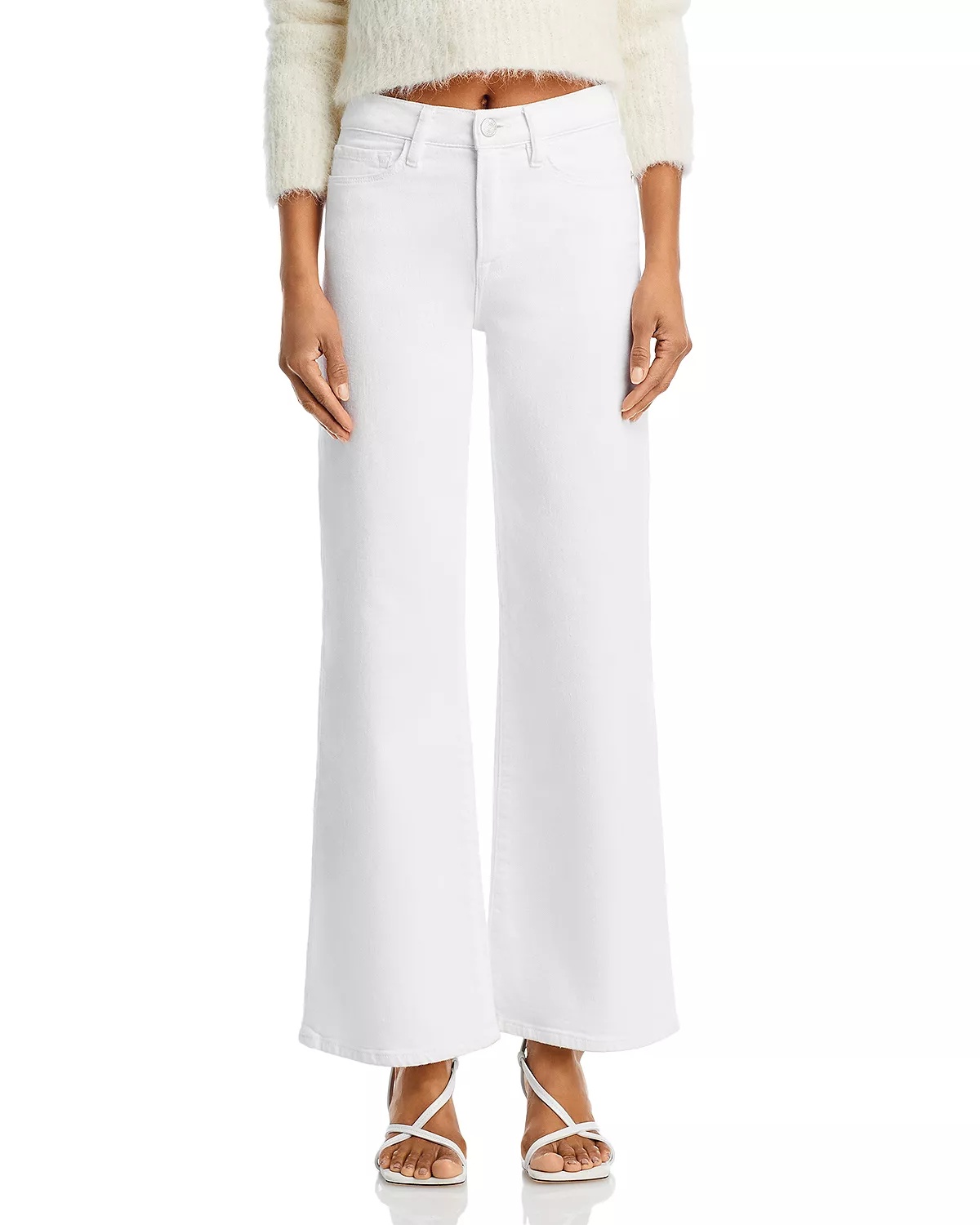 FRAME Le Slim Palazzo High Rise Wide Leg Jeans - 7