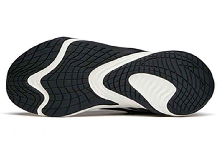 (WMNS) ANTA Run Collection Fleeced'Black White' 122145523-10 - 5