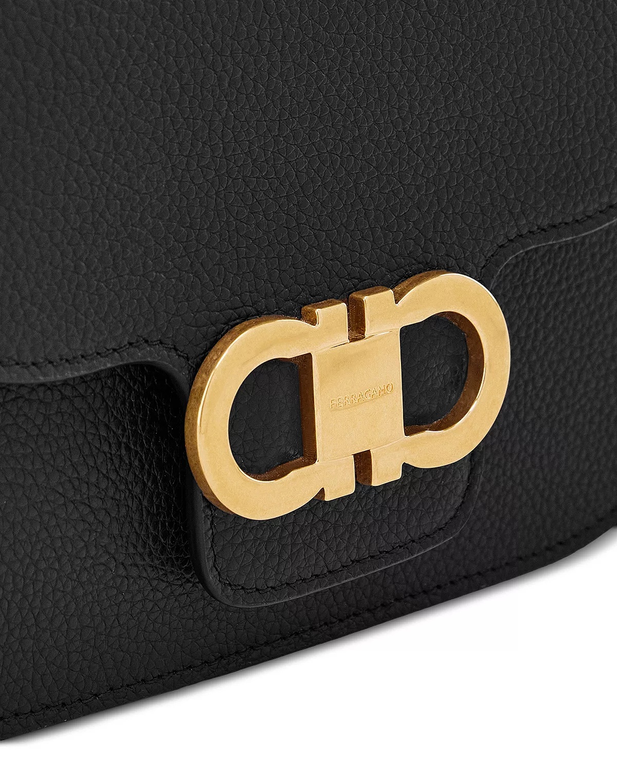 Double Gancini Crossbody Bag - 8