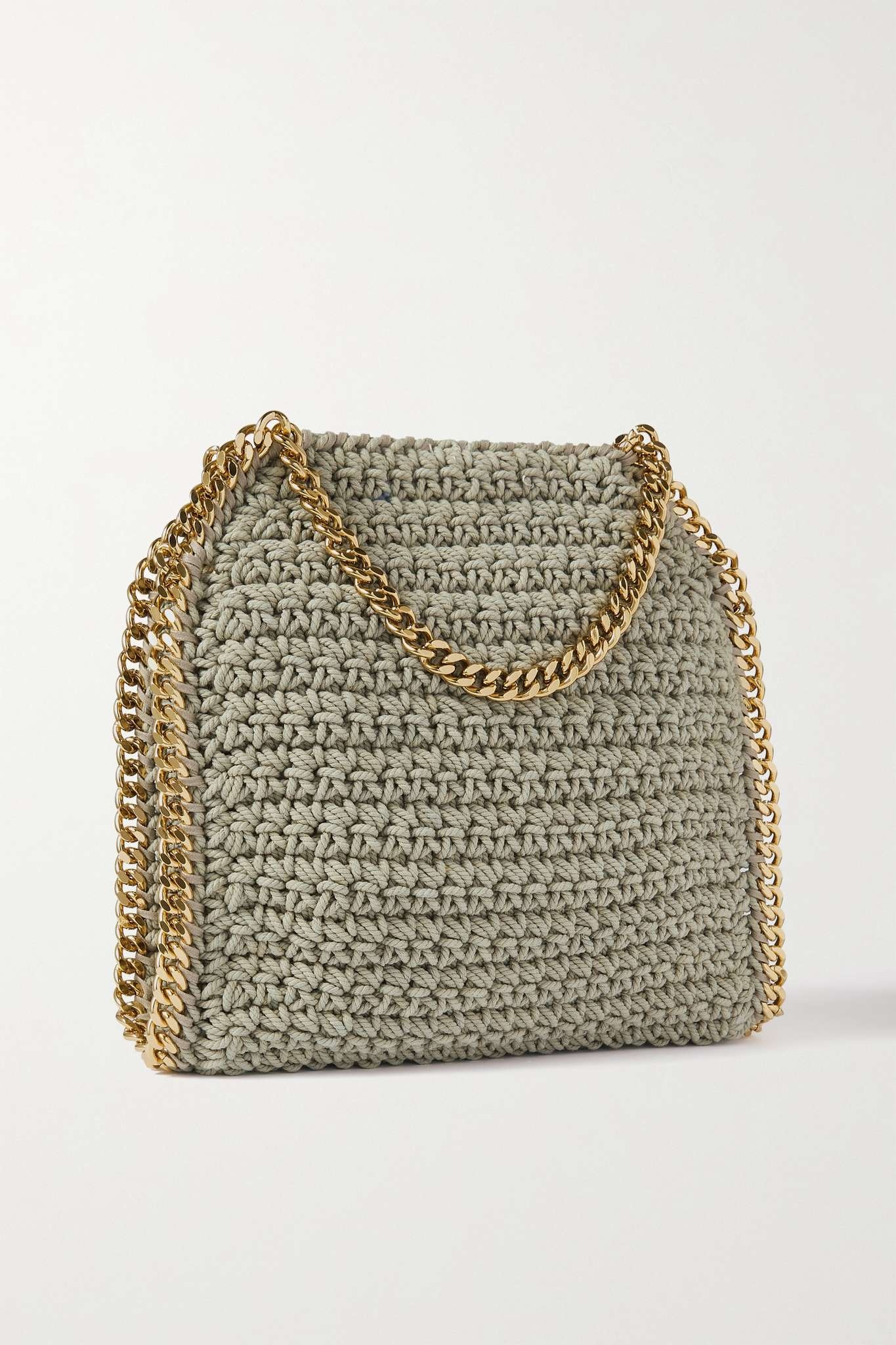 The Falabella mini crocheted cotton tote - 3