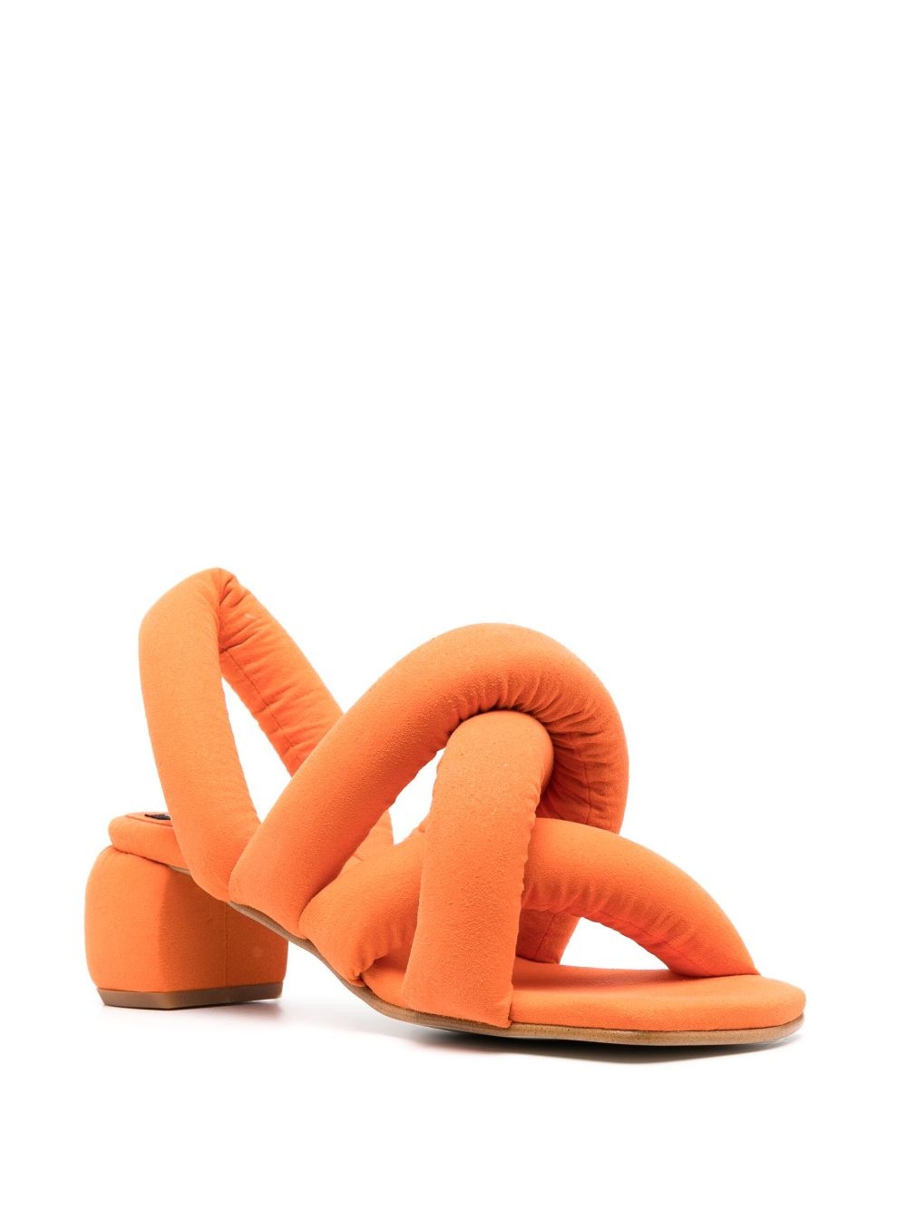 Sausage 60mm crossover-strap sandals - 2