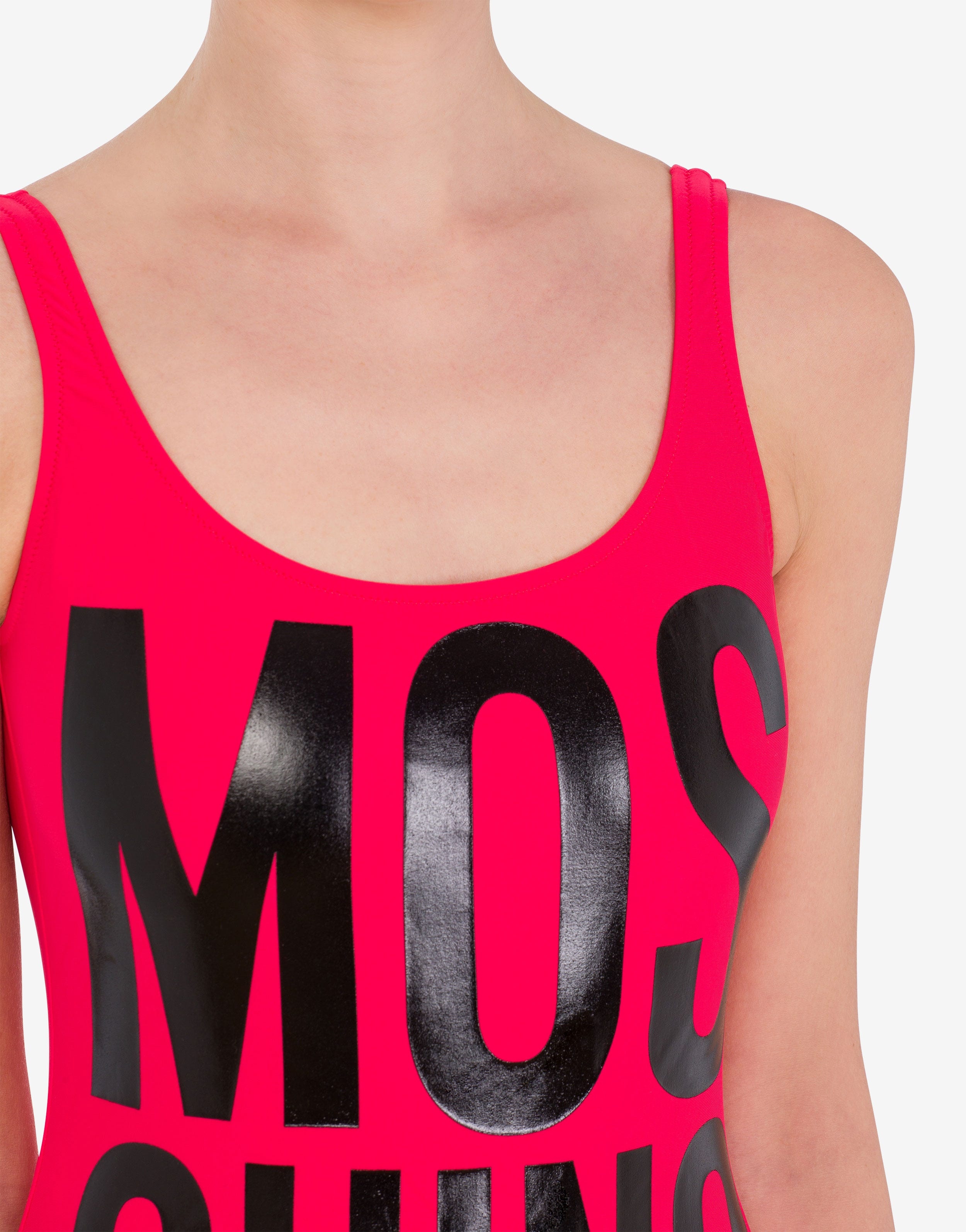 MAXI LOGO PRINT ONE-PIECE SWIMSUIT - 4