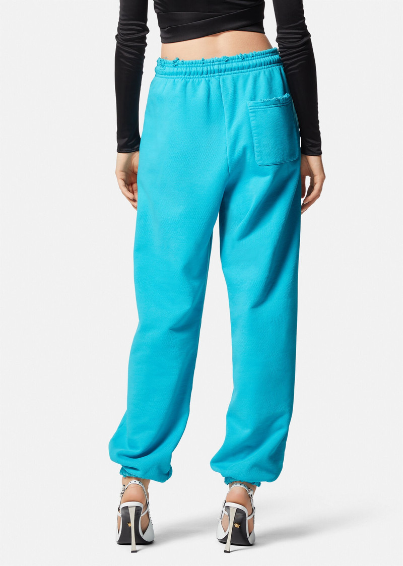 Distressed Logo Sweatpants 4