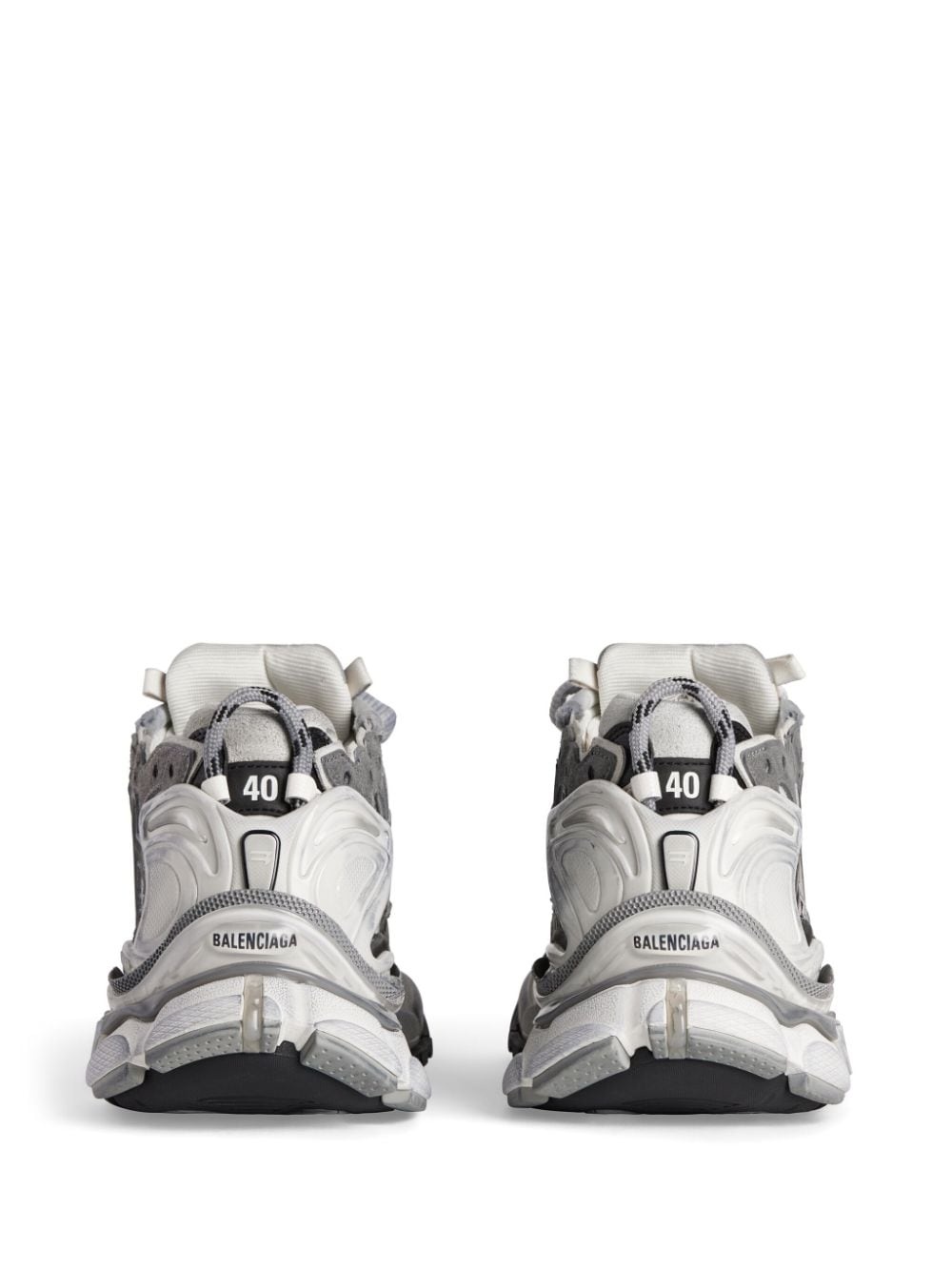 Runner panelled-design sneakers - 4