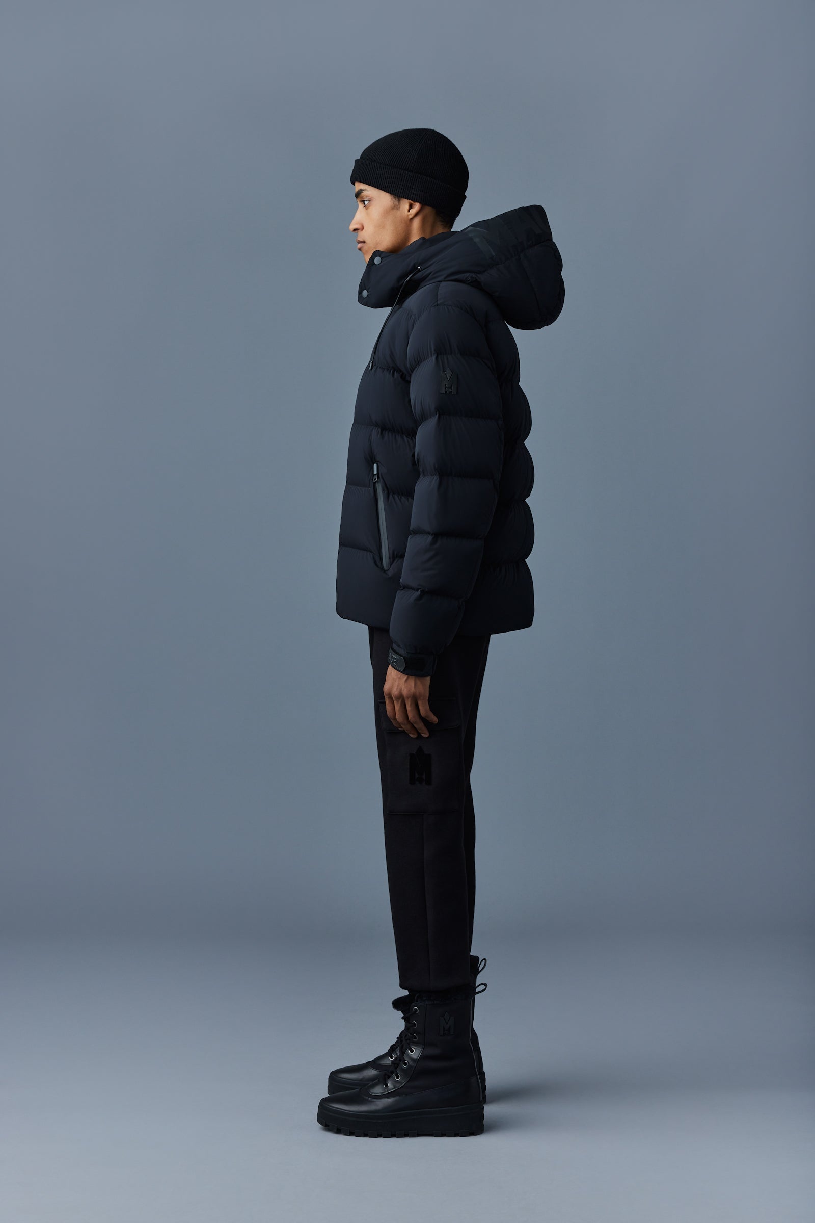 SAMUEL Stretch light down jacket with hood - 3