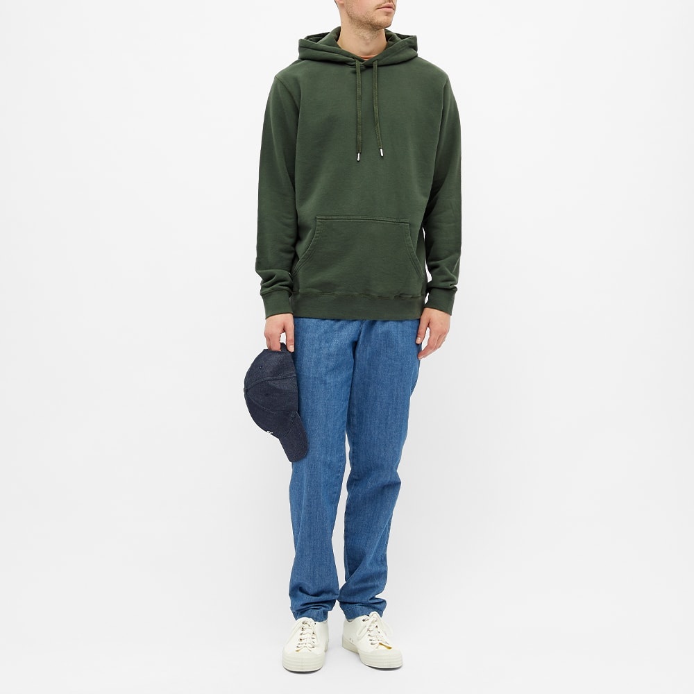 Sunspel Loopback Overhead Hoody - 6