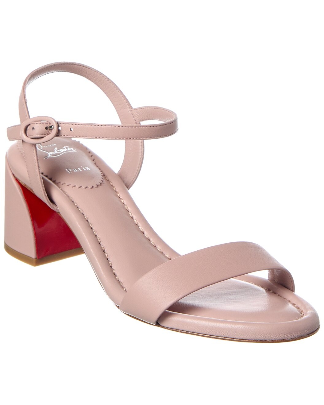 Christian Louboutin Miss Jane 55 Leather Sandal - 1
