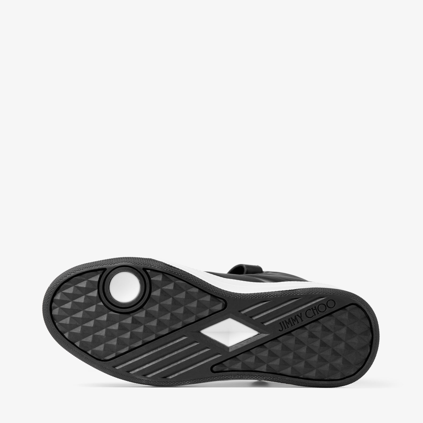 Del Mar
Black Leather Platform Trainers - 6