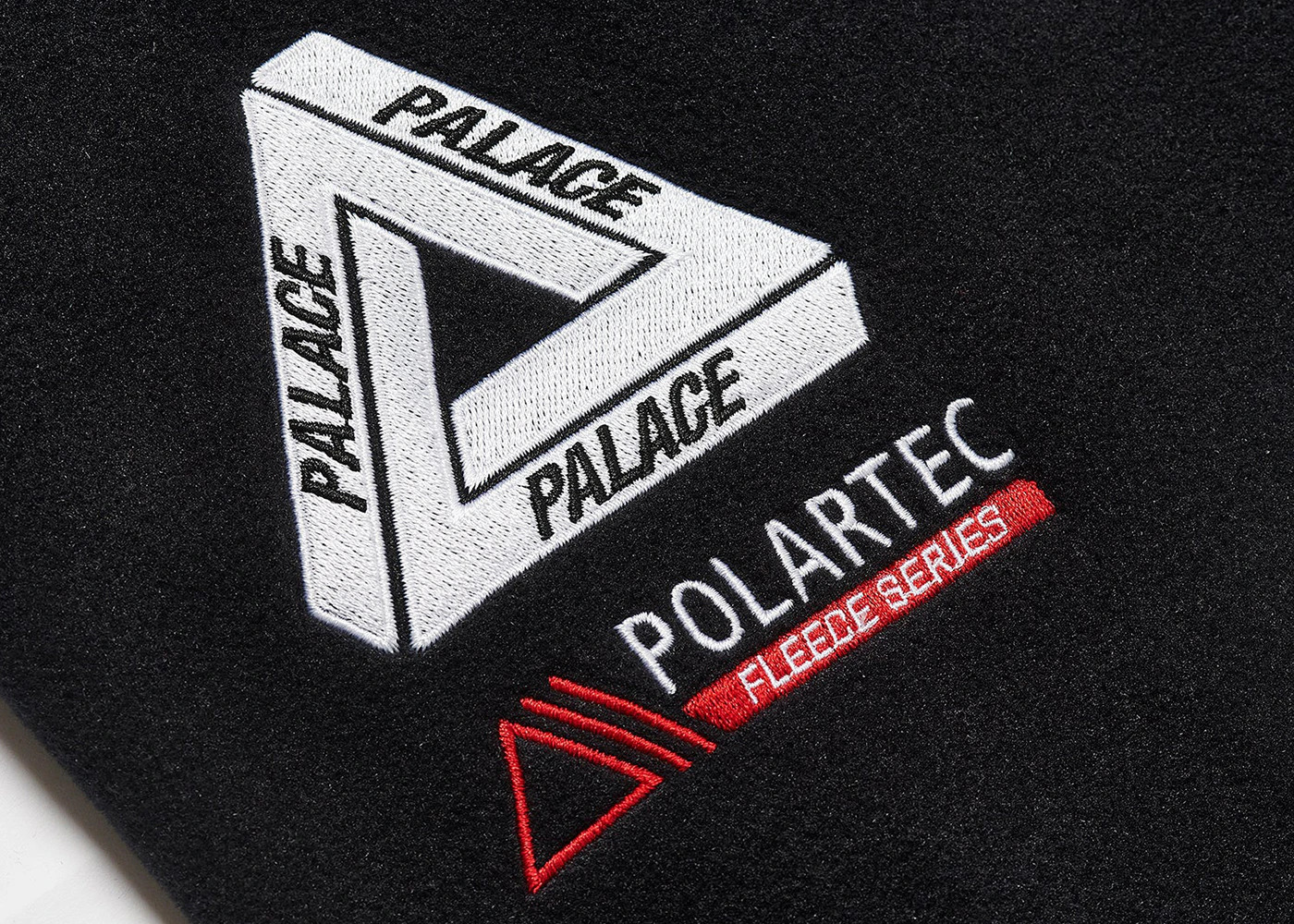 Palace Polartec Duo Fleece Jacket Black - 3