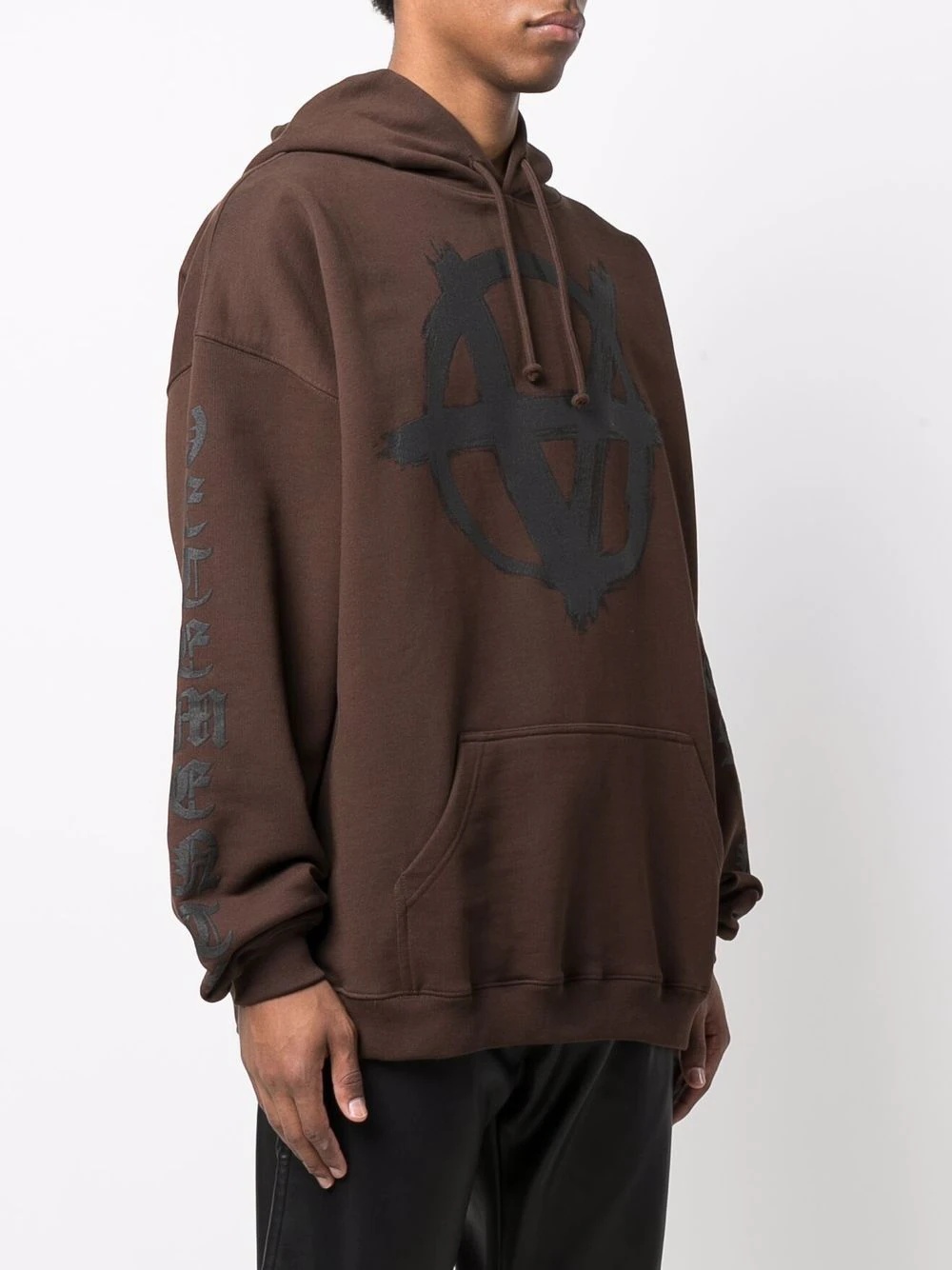 Anarchy logo hoodie - 4