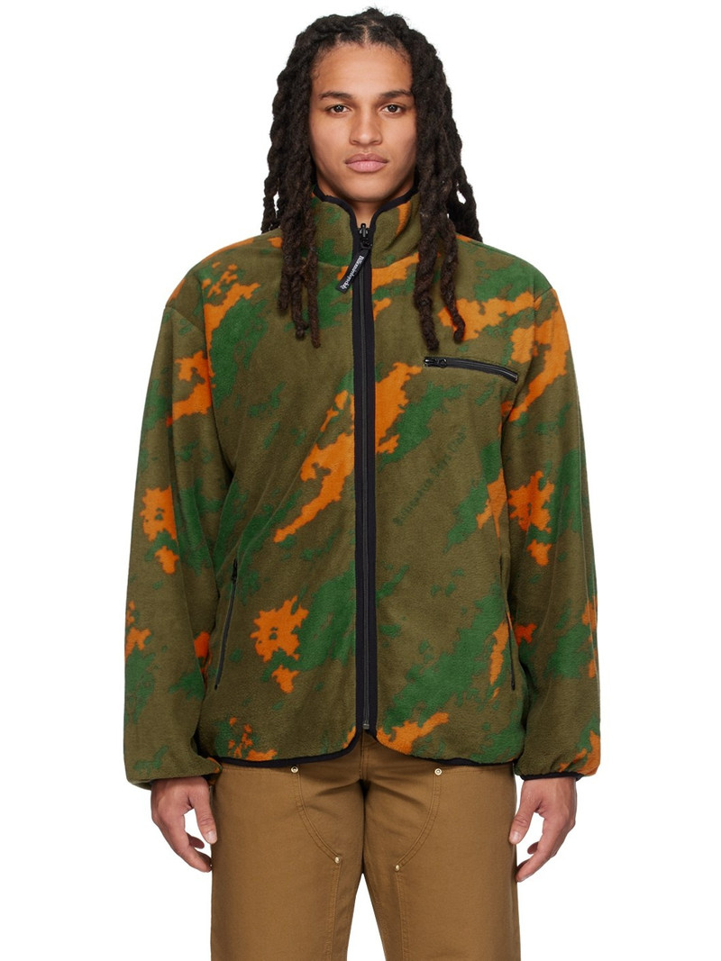 Multicolour Camouflage Reversible Jacket - 1