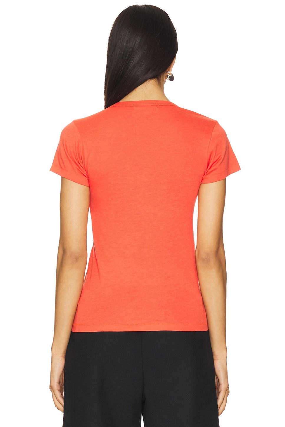 Fitted Crewneck Short Sleeve Top - 3