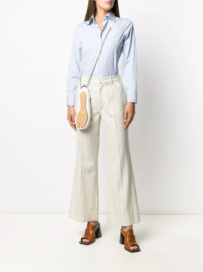 Maison Margiela striped cotton shirt outlook