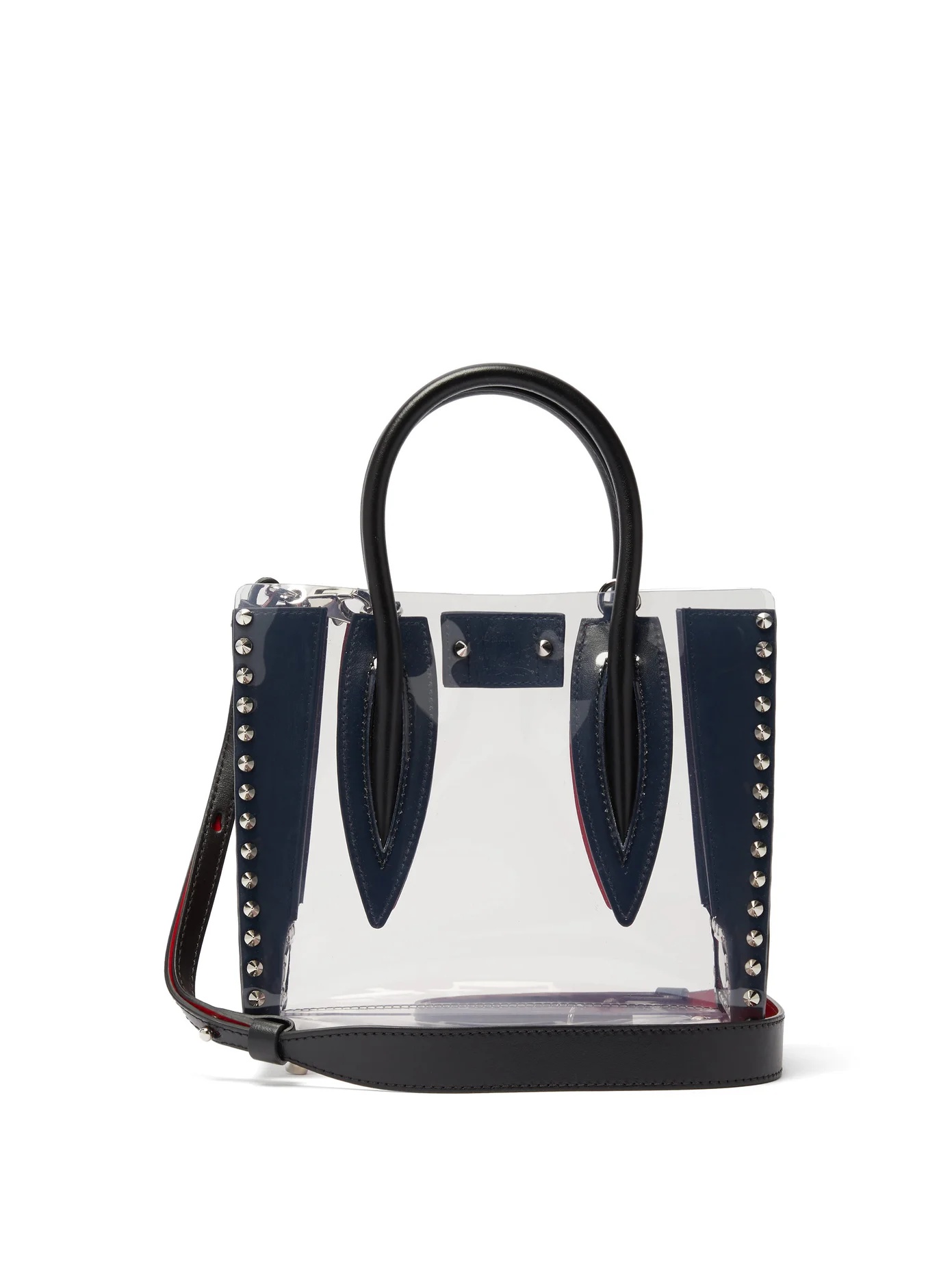 Paloma mini spiked PVC tote bag - 1