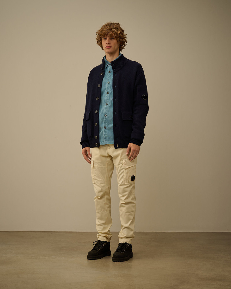C.P. Company Corduroy Lens Longsleeve Button Shirt outlook