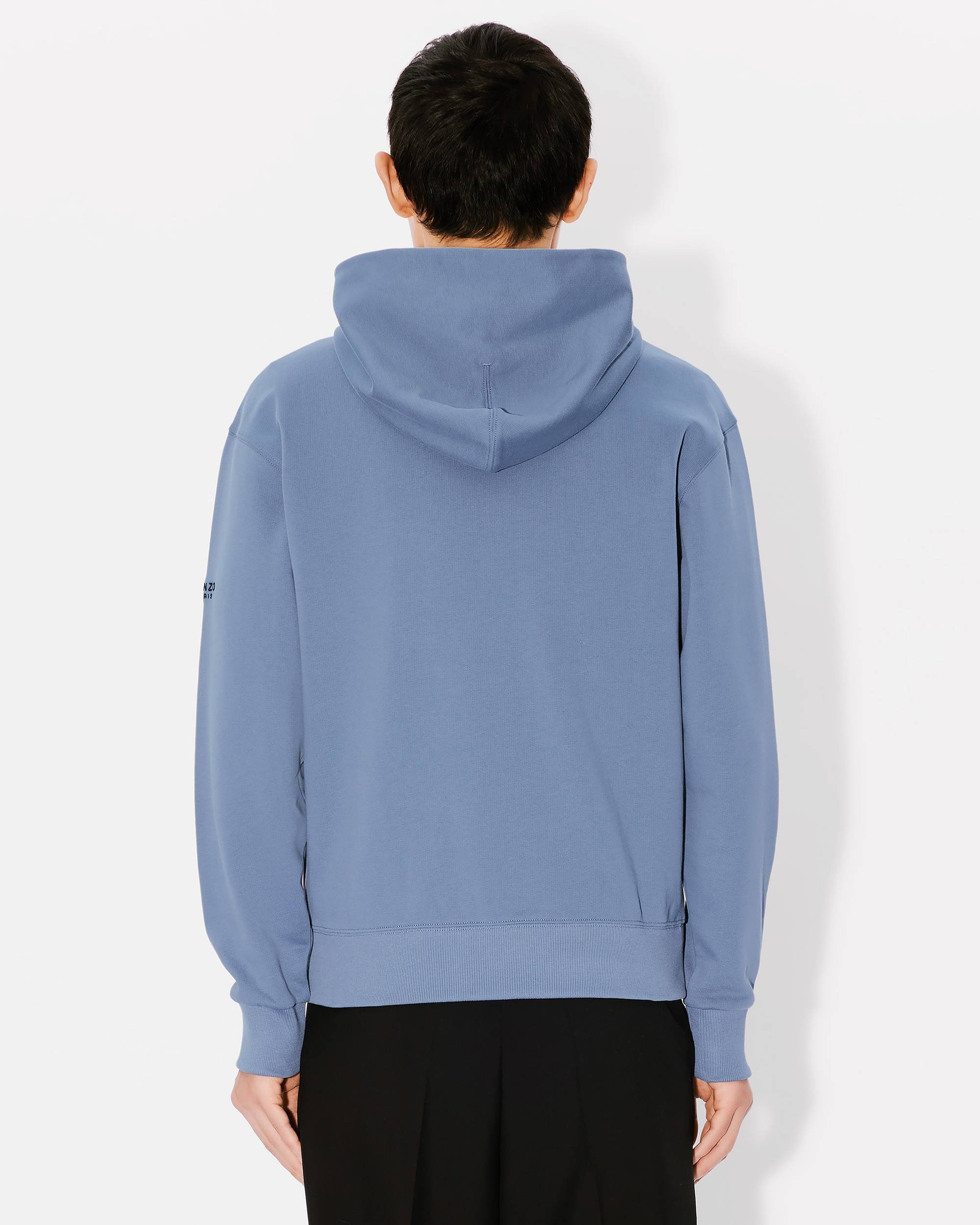 'Lucky Tiger' embroidered zip-up hoodie - 4