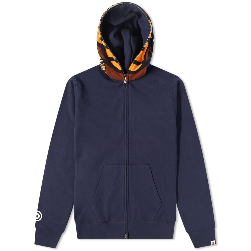 A Bathing Ape Milo Shark Full Zip Hoody - 1