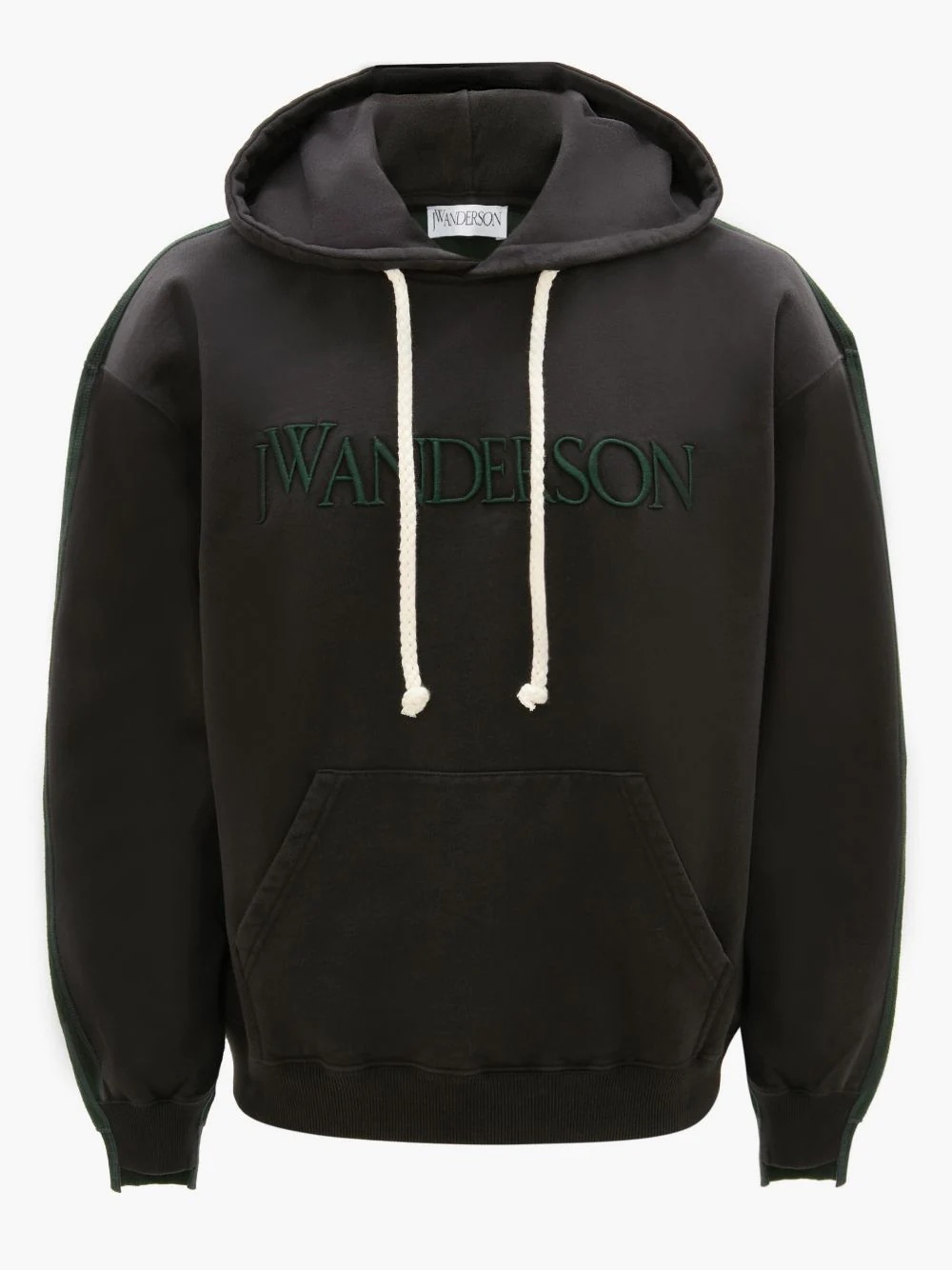 DECONSTRUCTED FLEECE BACK HOODIE - 1