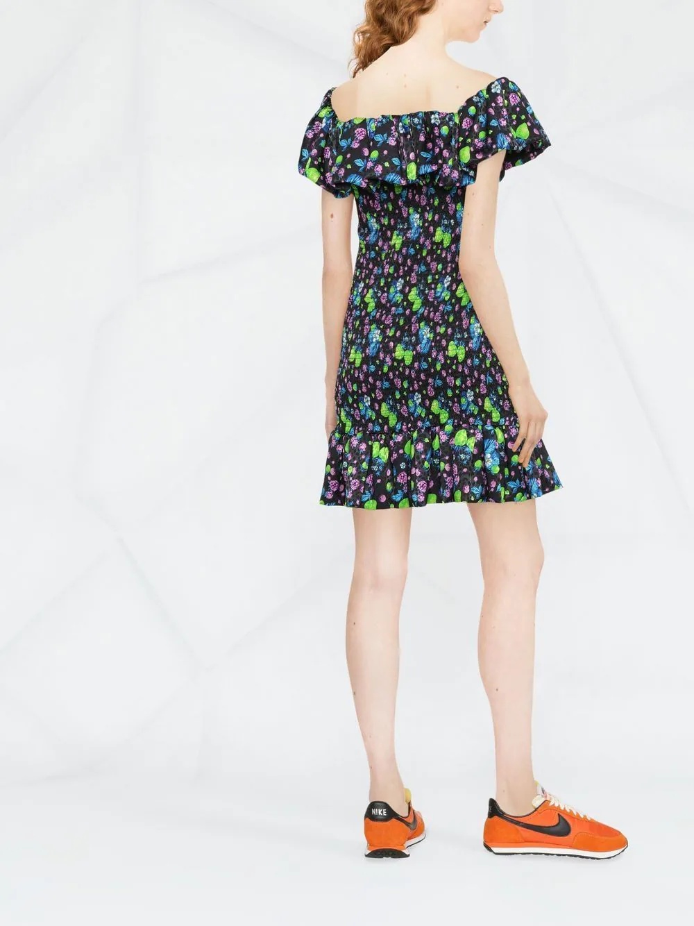 Amazing Berries jacquard mini dress - 3