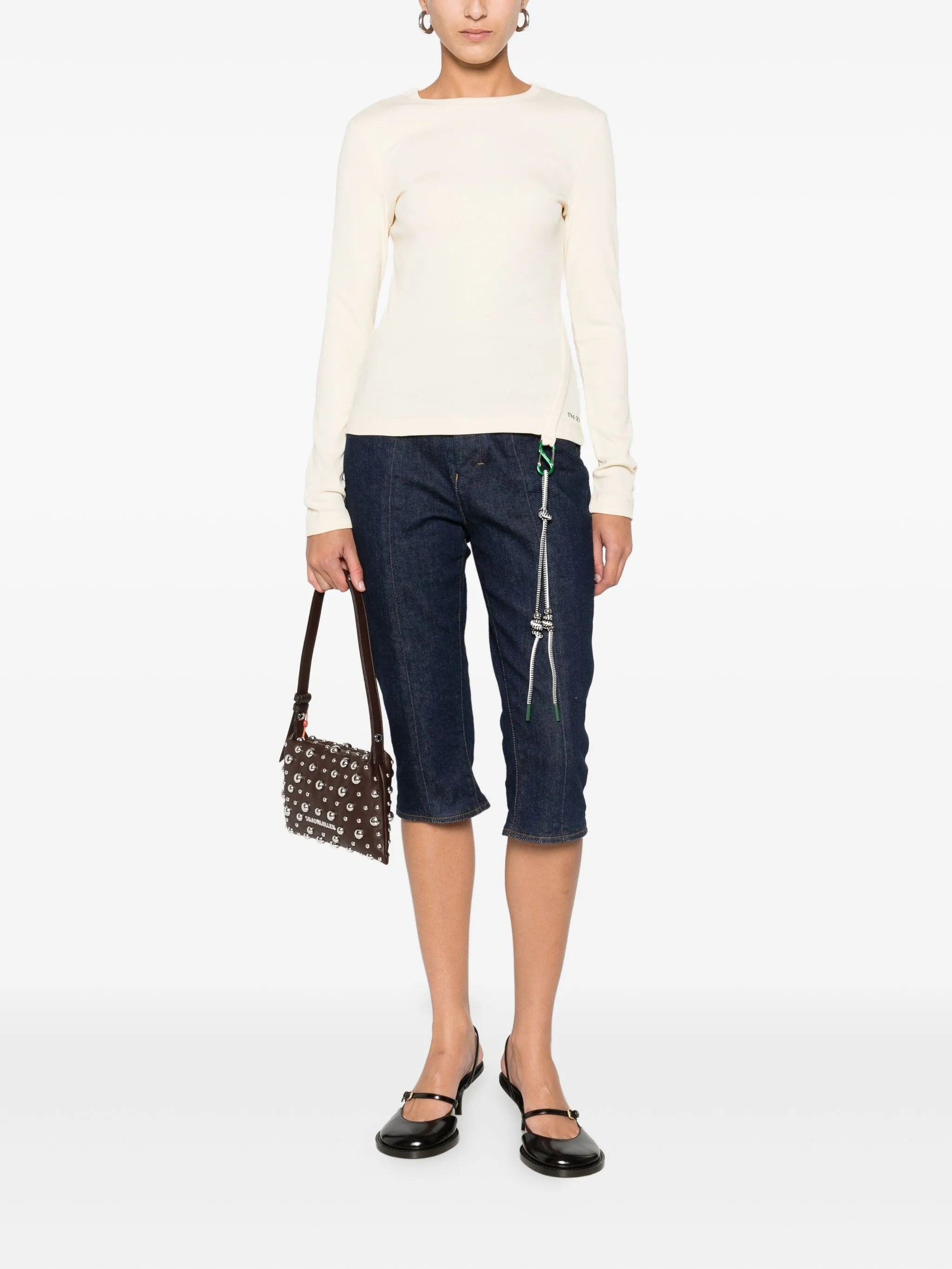 Stine Goya Chain-detail Long-sleeve Top - 2
