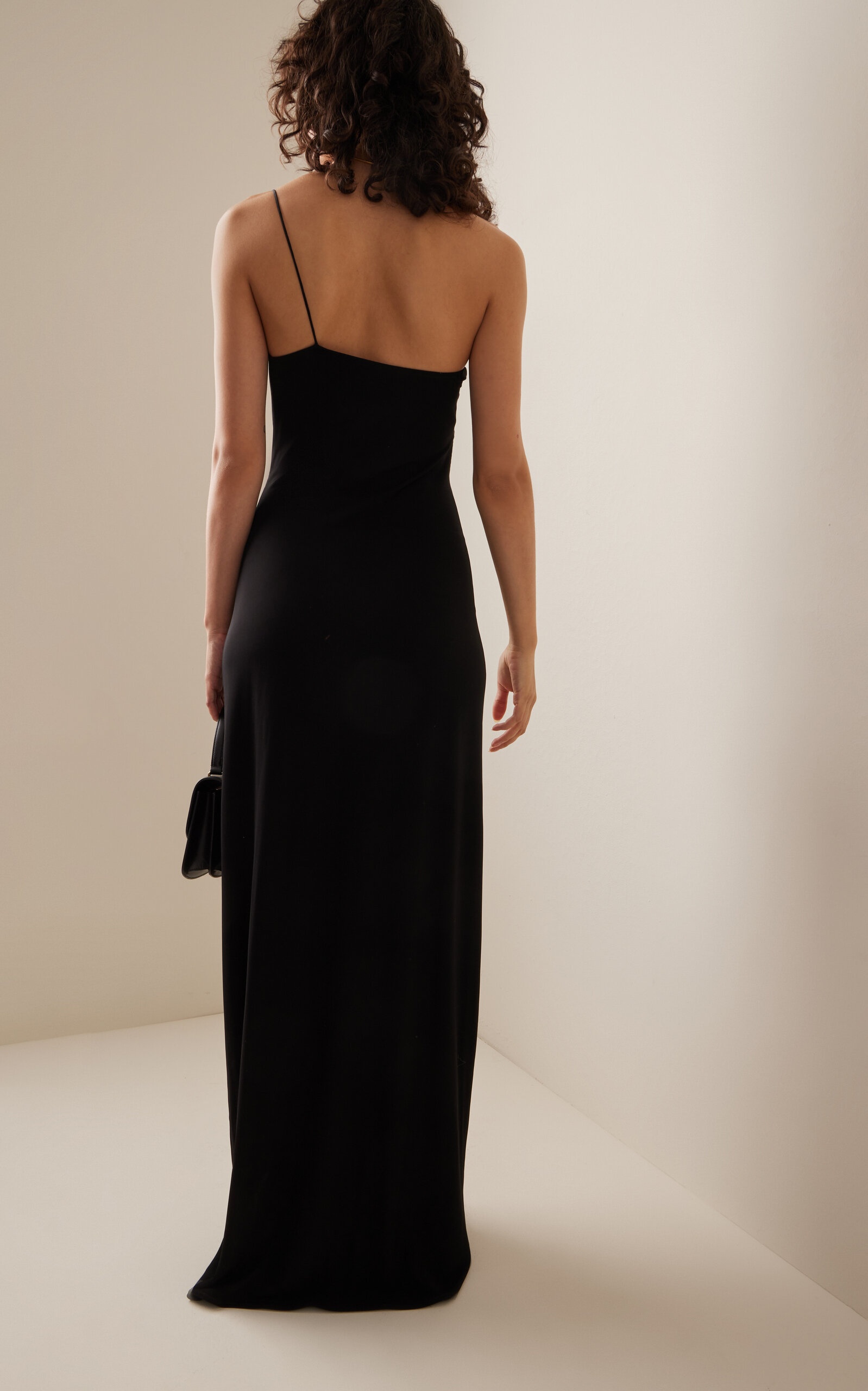 Elinor One-Shoulder Maxi Dress black - 4