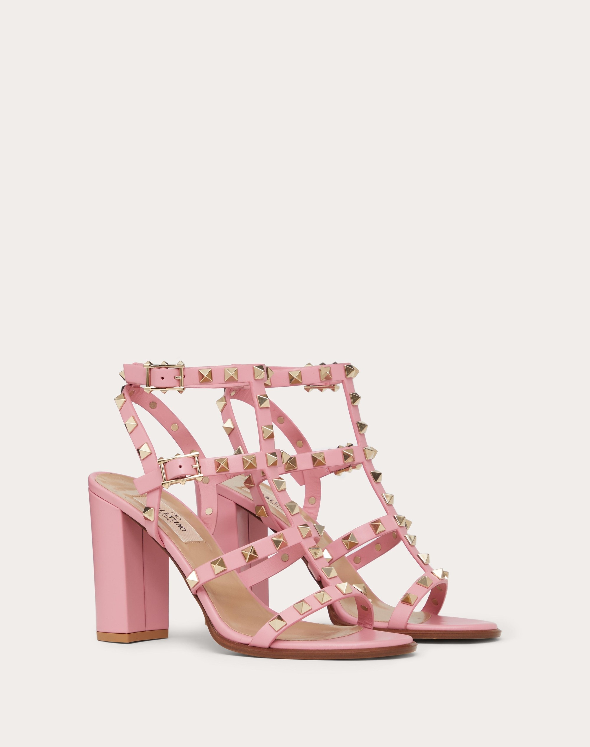 ROCKSTUD ANKLE STRAP SANDAL 90 MM - 2