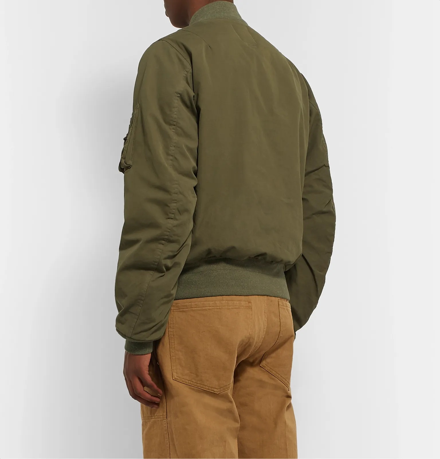 Thorson Padded Cotton-Blend Bomber Jacket - 5