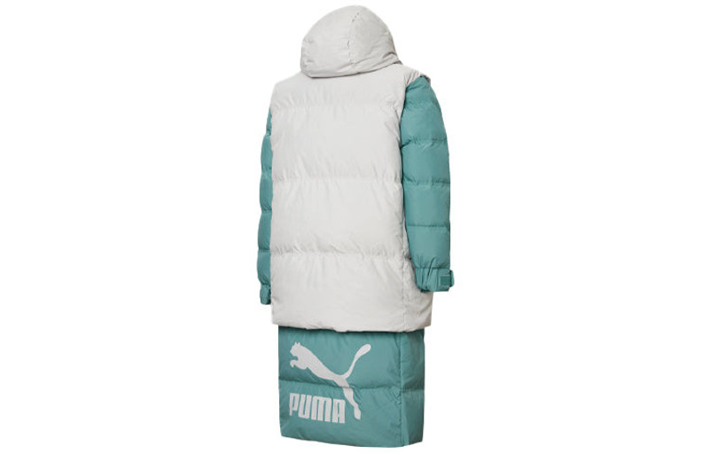 PUMA PUMA Layer Down Jacket 'Teal White' 598317-94 outlook