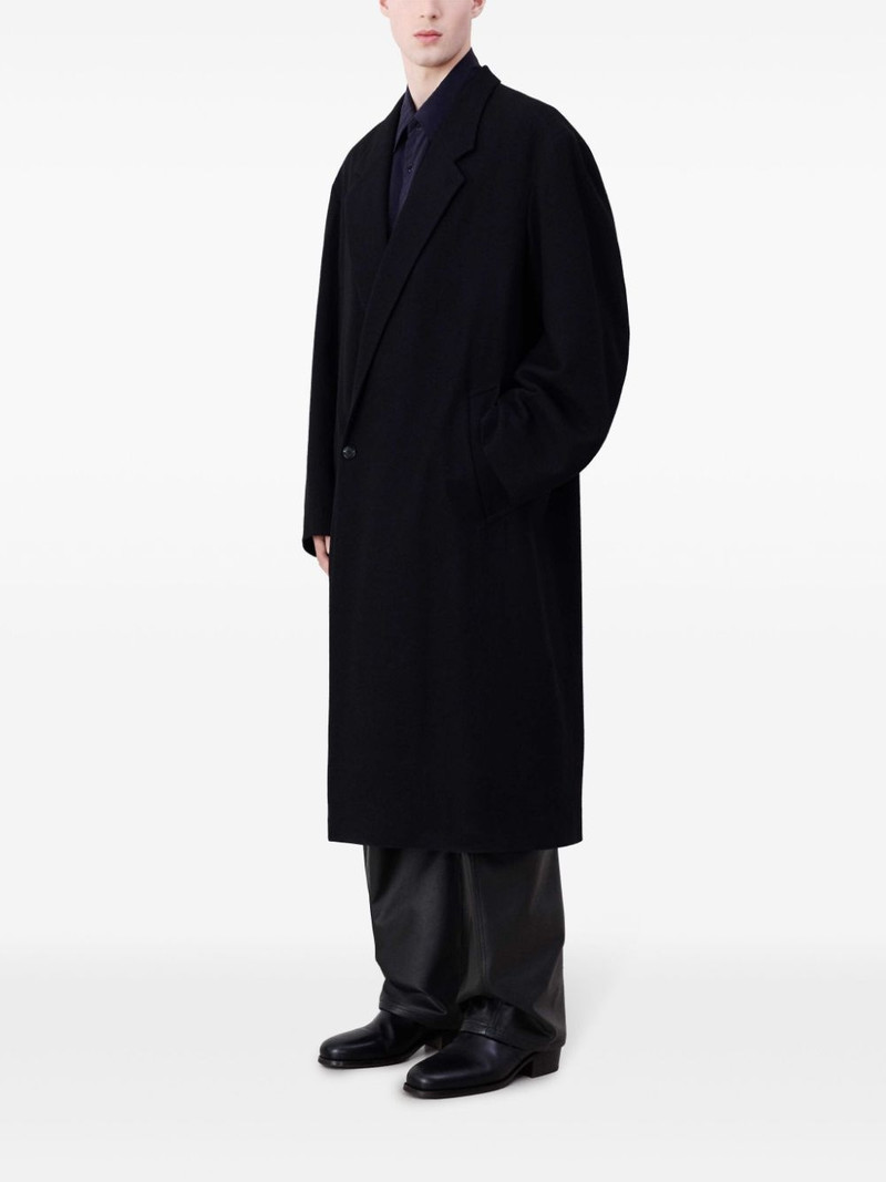 Lemaire double breasted maxi-coat outlook