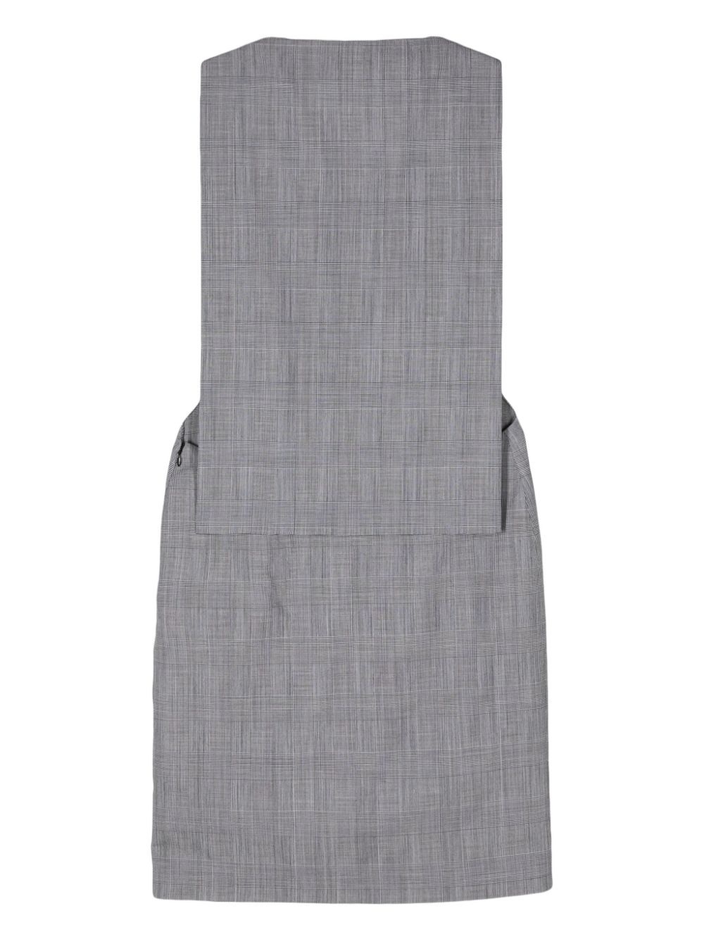 open-back cape dress - 2