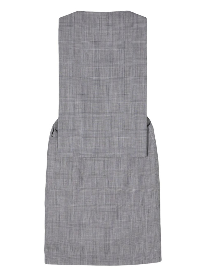 COPERNI open-back cape dress outlook