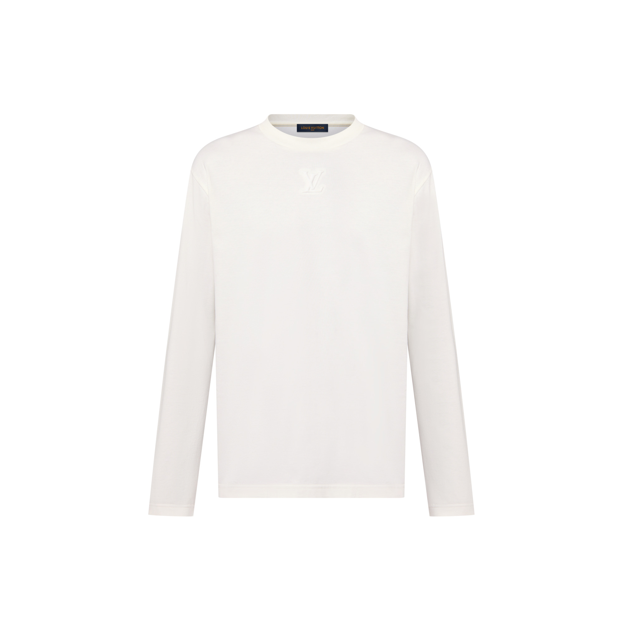 Embossed LV Long-Sleeved T-Shirt - 1